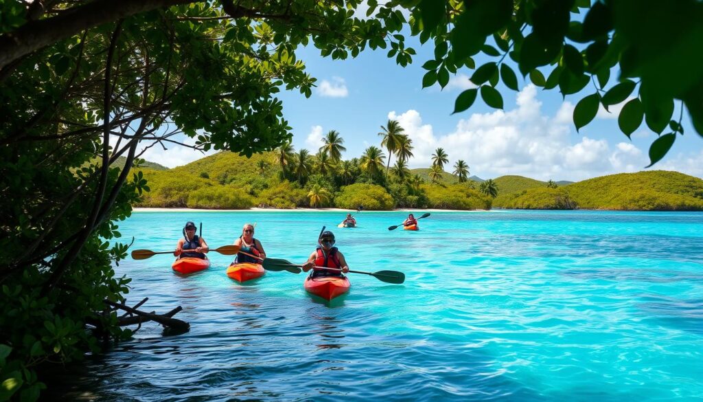 Aktivitäten auf Andros Island
