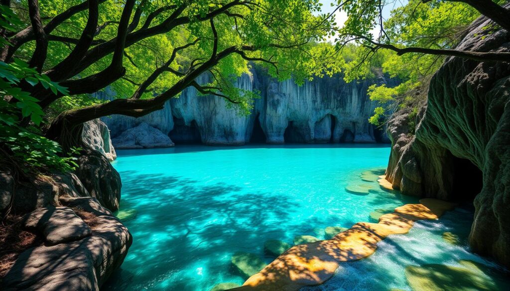 Naturwunder von Andros Island