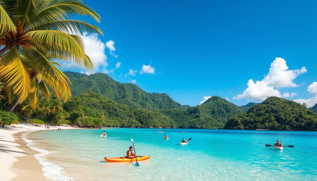 Outdoor-Aktivitäten auf den Inseln